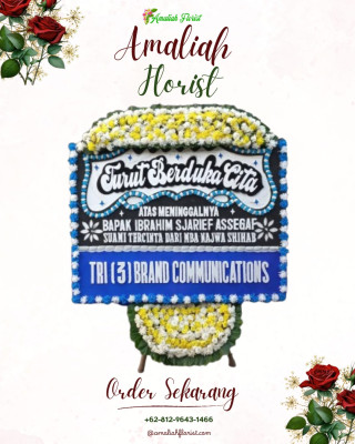 Papan Bunga Duka di Wuryantoro